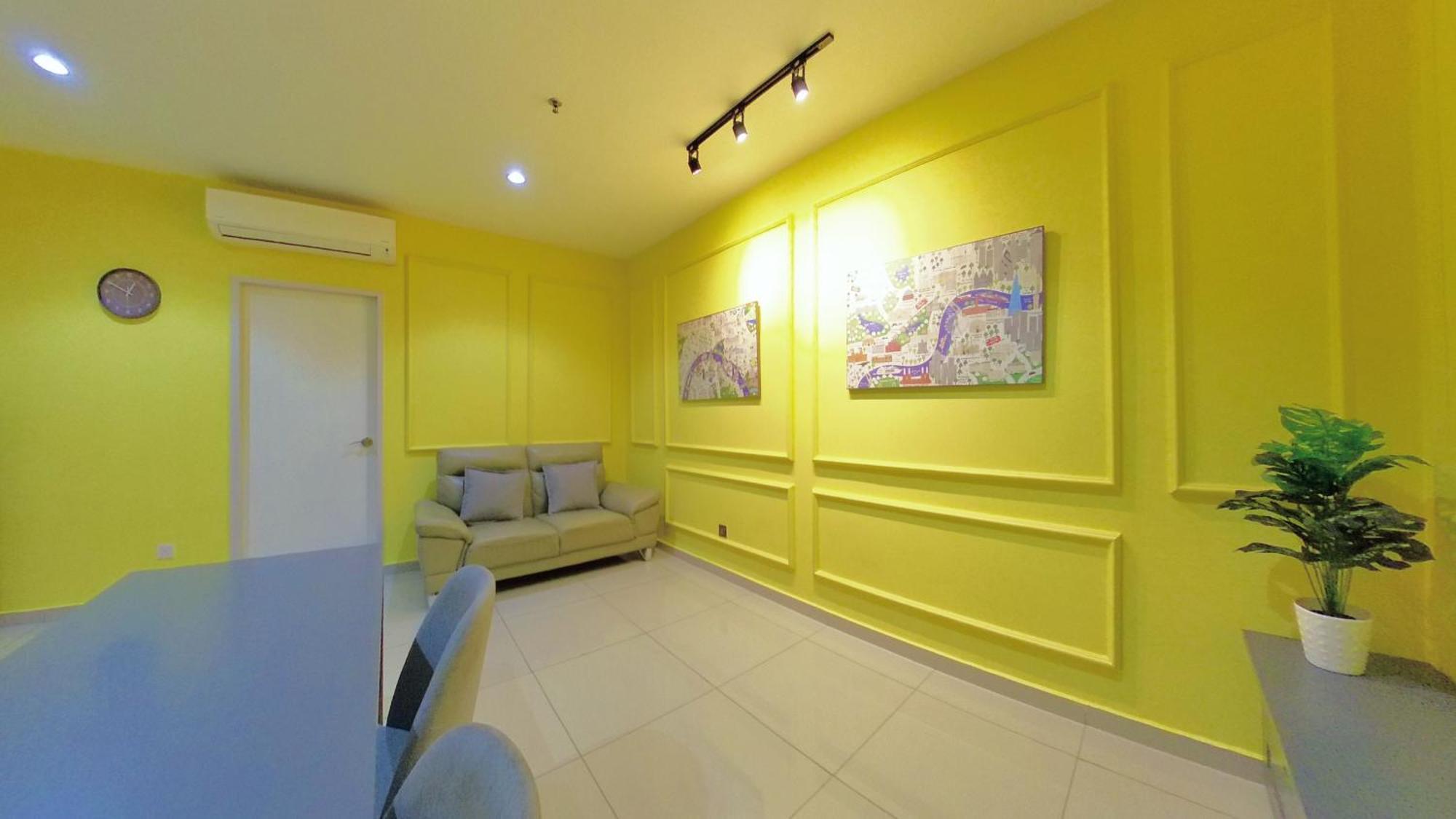 I-City Free Wifi 55Inch Smarttv Car Park Fit 5Pax Shah Alam Buitenkant foto